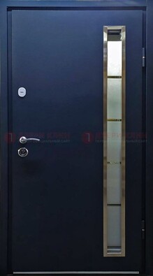 Металлическая дверь с порошковым покрытием и МДФ Белый дуб ДП-219 в Щербинке
