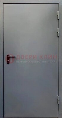 Серая противопожарная дверь ДПП-20 в Щербинке