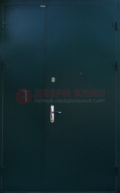 Черная тамбурная дверь ДТМ-36 в Щербинке