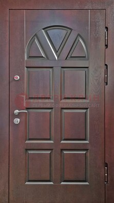 Уличная стальная дверь с виноритом ДВТ-166 в Щербинке