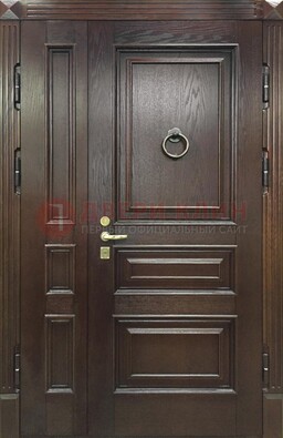 Полуторная металлическая дверь с виноритом ДВТ-253 в Щербинке