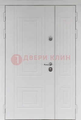 Классическая полуторная входная дверь для дома ПЛ-3 в Щербинке